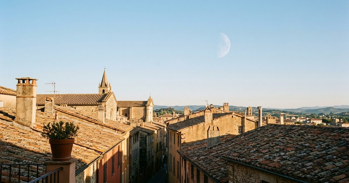 Pourquoi la lune est visible en plein jour ces matins-ci